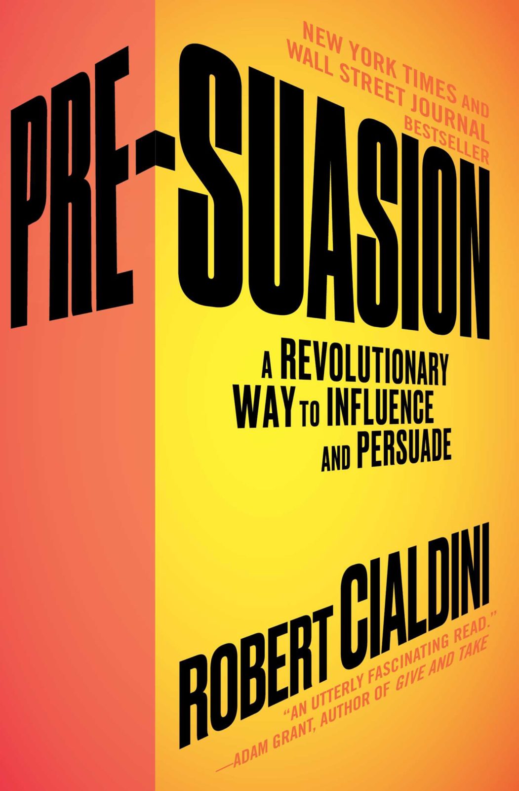 Pre-suasion Book Cover